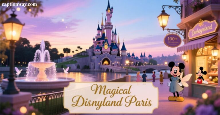 Magical Disneyland Paris Captions For Instagram