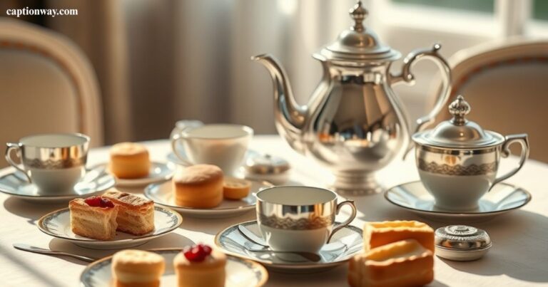 Afternoon Tea Captions For Instagram