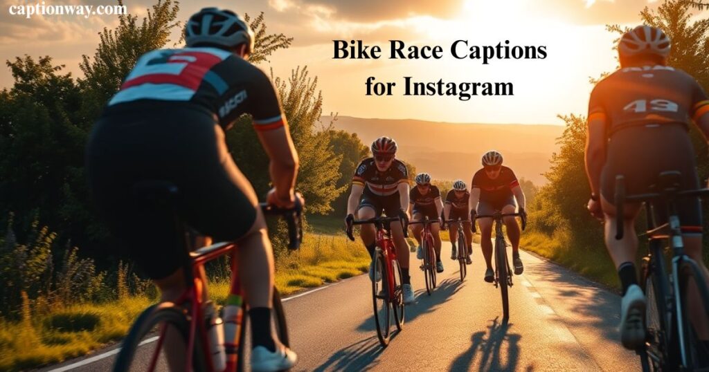Bike Race Captions for Instagram