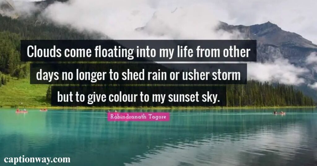 Famous Quotes About Clouds
