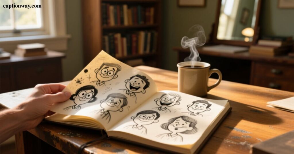 Funny Drawing Captions For Instagram