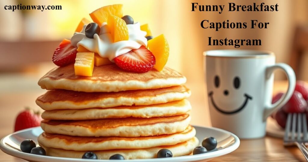 Funny Breakfast Captions For Instagram