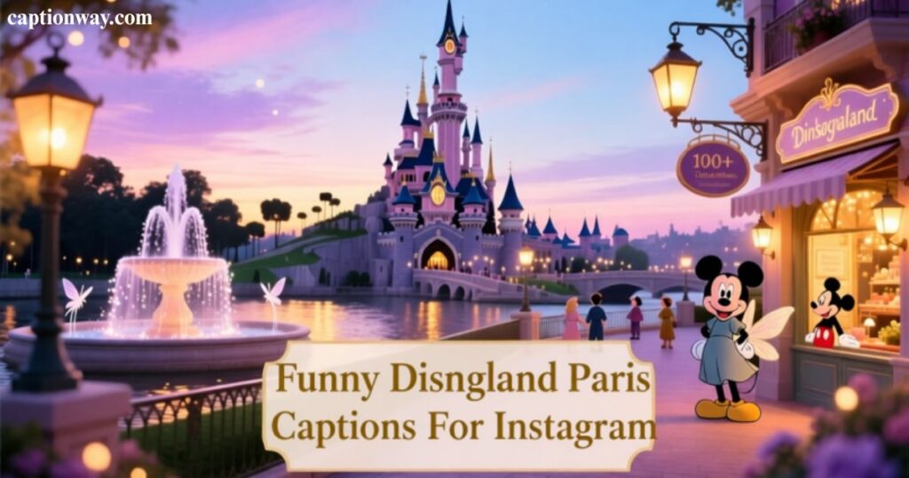 Funny Disneyland Paris Captions For Instagram