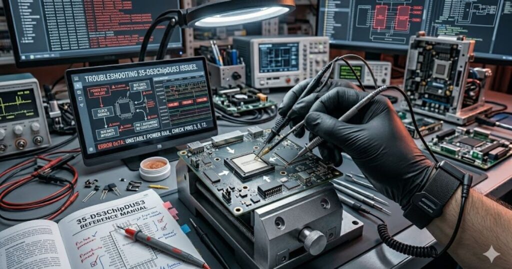 Troubleshooting 35-DS3ChipDUS3 Issues